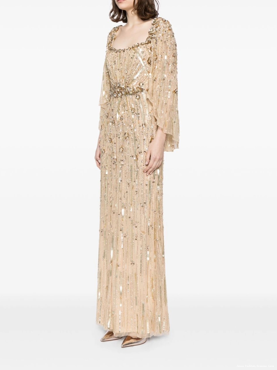 Affordable Jenny gown Packham Brightstar Women crystal-embellished 0408